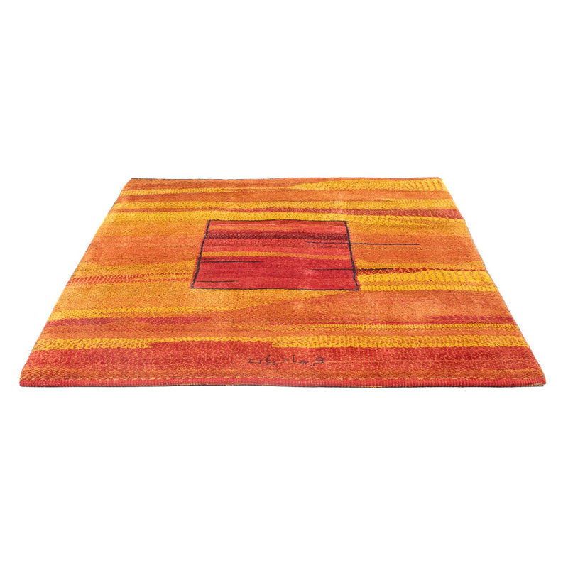 Persisk Gabbeh Teppe 150x190cm - Perserteppich Wollteppich