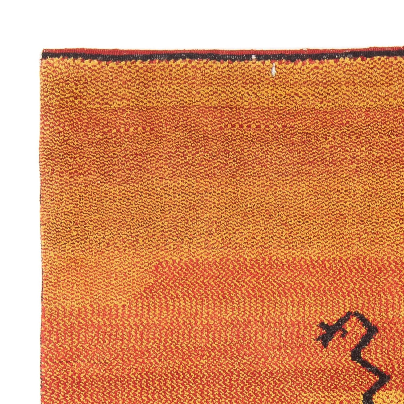 Persisk Gabbeh Teppe 196x150cm - Perserteppich Wollteppich