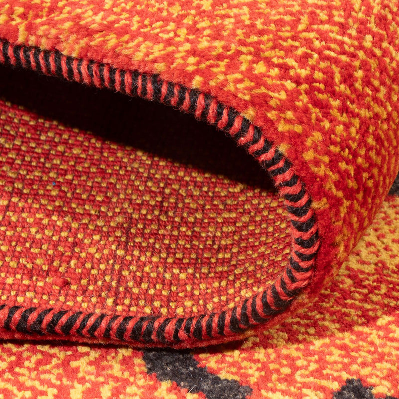 Persisk Gabbeh Teppe 196x150cm - Perserteppich Wollteppich