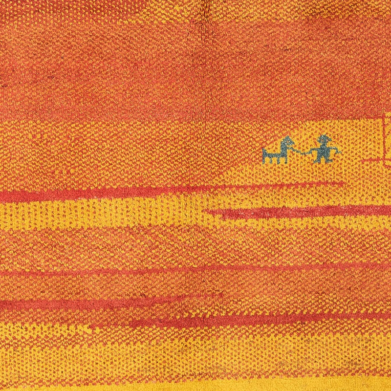 Persisk Gabbeh Teppe 157x192cm - Perserteppich Wollteppich
