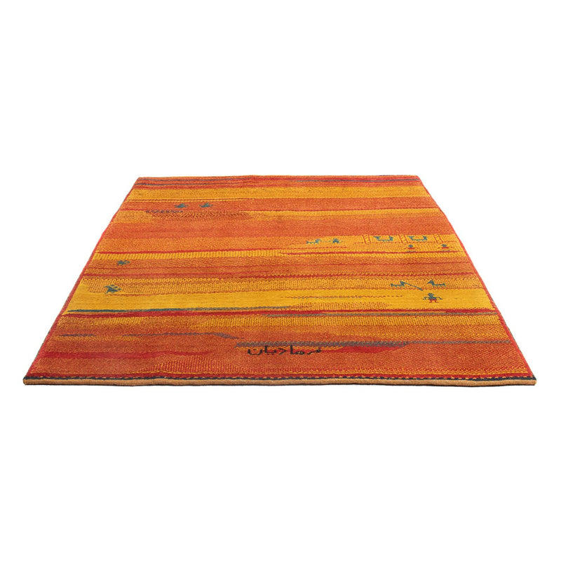 Persisk Gabbeh Teppe 157x192cm - Perserteppich Wollteppich