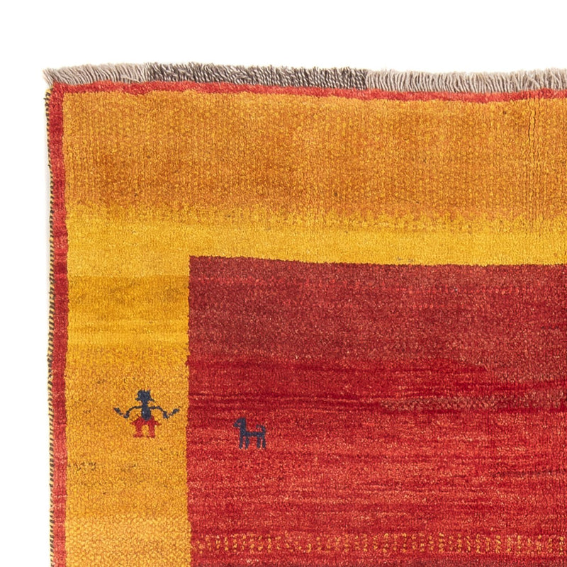 Persisk Gabbeh Teppe 155x200cm - Perserteppich Wollteppich