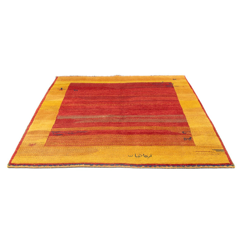 Persisk Gabbeh Teppe 155x200cm - Perserteppich Wollteppich
