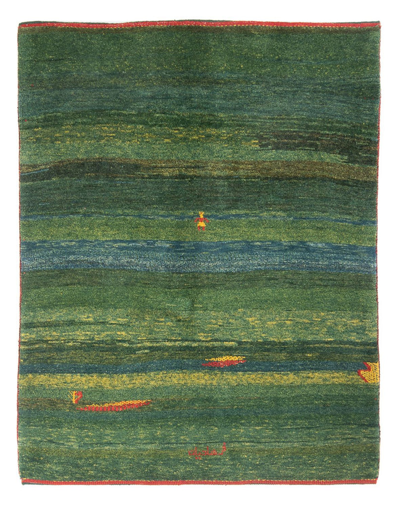 Persisk Gabbeh Teppe 183x146cm - Perserteppich Wollteppich