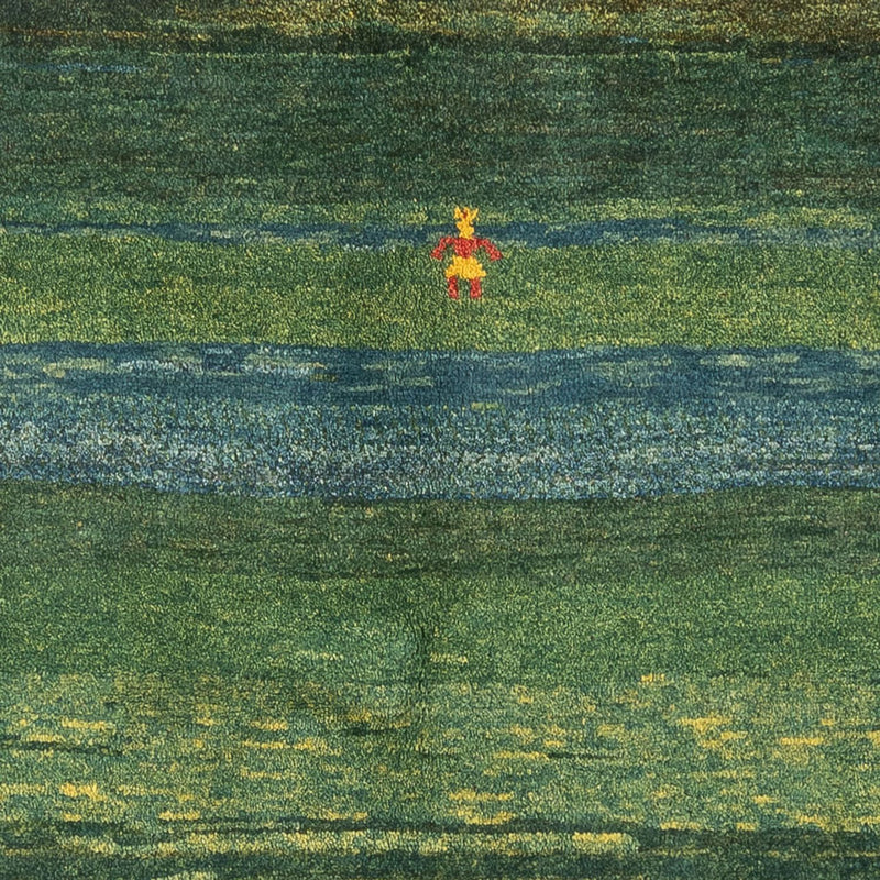 Persisk Gabbeh Teppe 183x146cm - Perserteppich Wollteppich