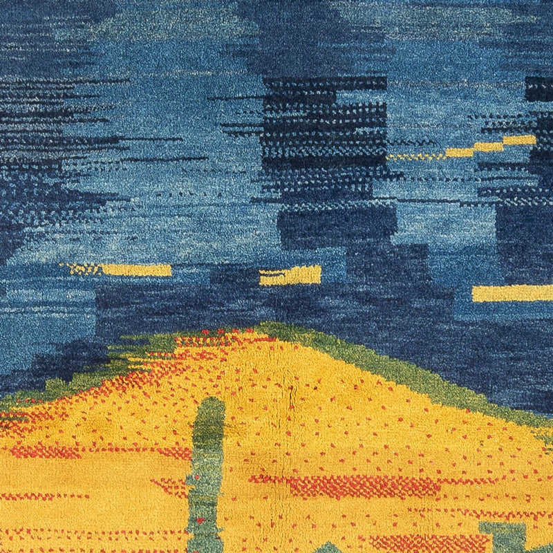 Persisk Gabbeh Teppe 153x206cm - Perserteppich Wollteppich