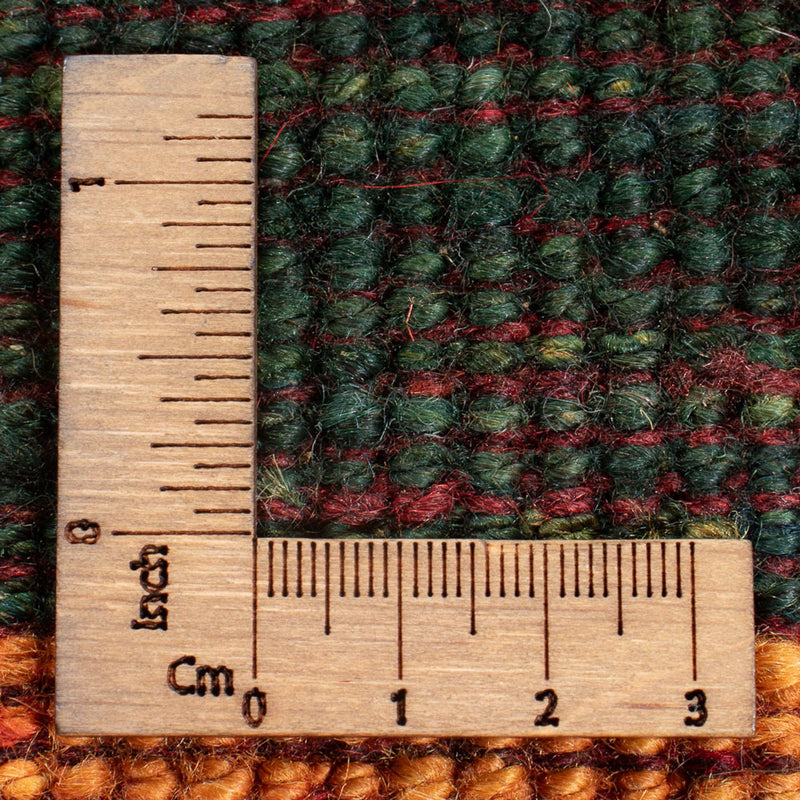 Persisk Gabbeh Teppe 203x228cm - Perserteppich Wollteppich