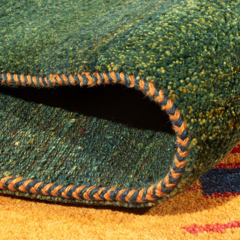 Persisk Gabbeh Teppe 200x227cm - Perserteppich Wollteppich