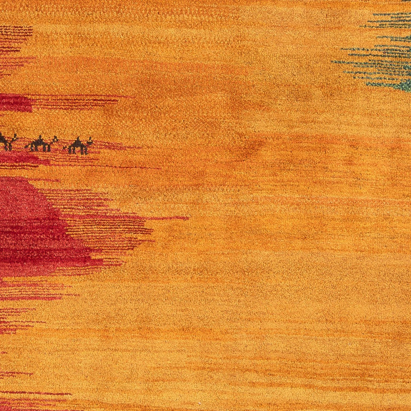 Persisk Gabbeh Teppe 197x226cm - Perserteppich Wollteppich