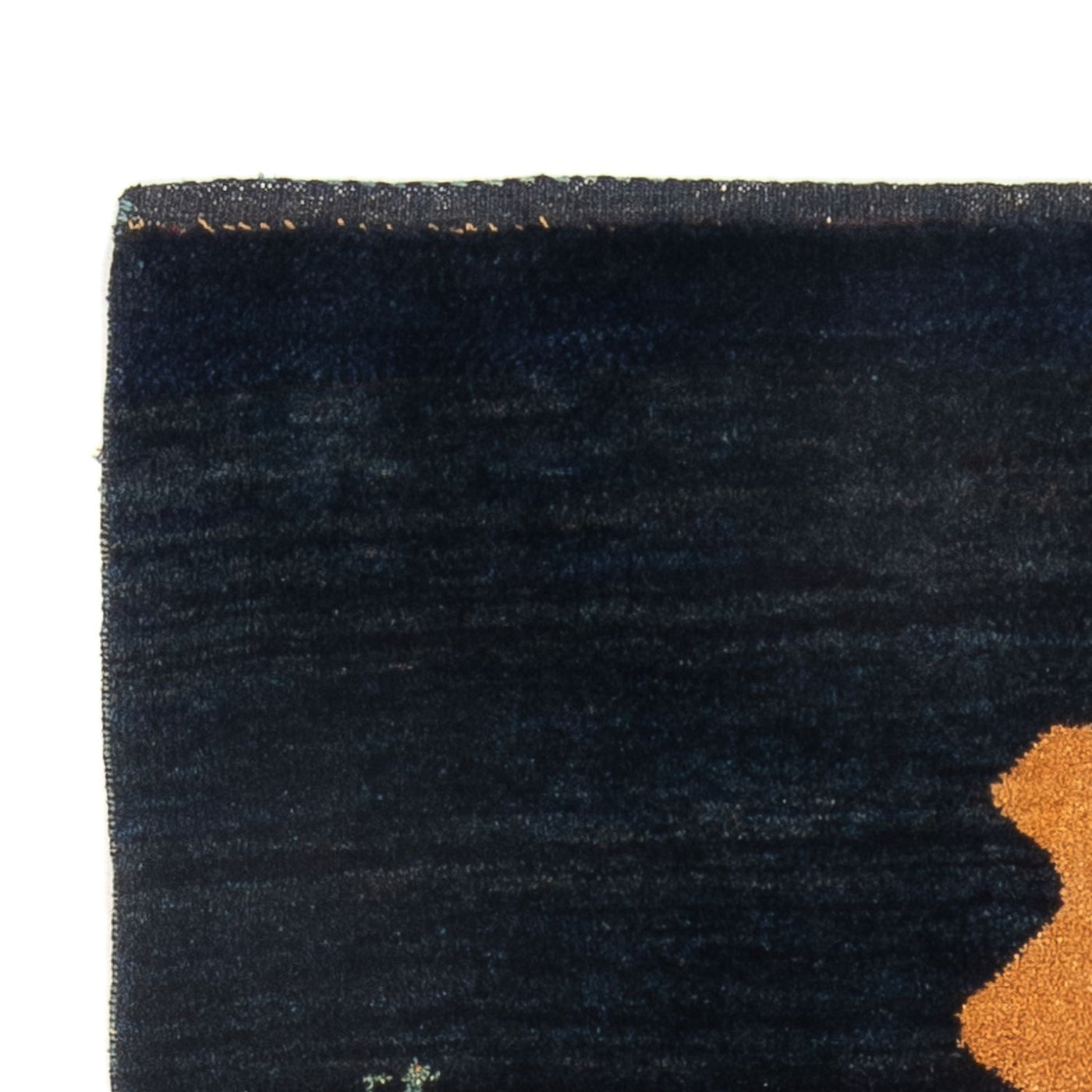 Persisk Gabbeh Teppe 200x104cm - Perserteppich Wollteppich