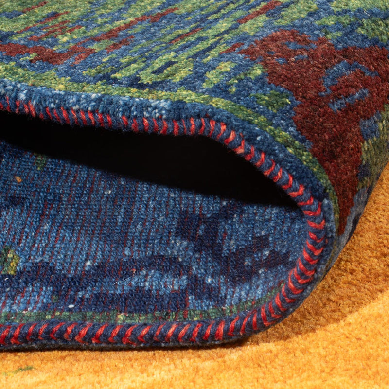 Persisk Gabbeh Teppe 170x218cm - Perserteppich Wollteppich