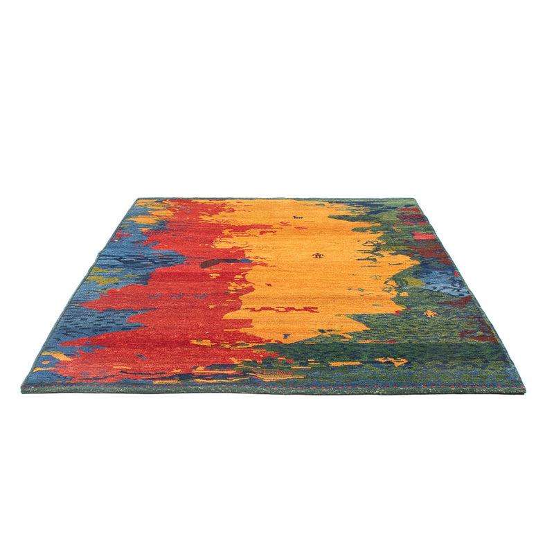 Persisk Gabbeh Teppe 170x218cm - Perserteppich Wollteppich