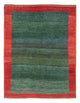 Persisk Gabbeh Teppe 153x120cm - Perserteppich Wollteppich
