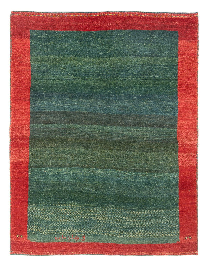 Persisk Gabbeh Teppe 153x120cm - Perserteppich Wollteppich