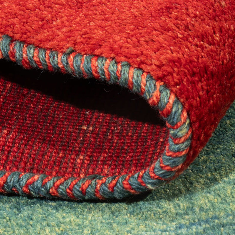 Persisk Gabbeh Teppe 153x120cm - Perserteppich Wollteppich