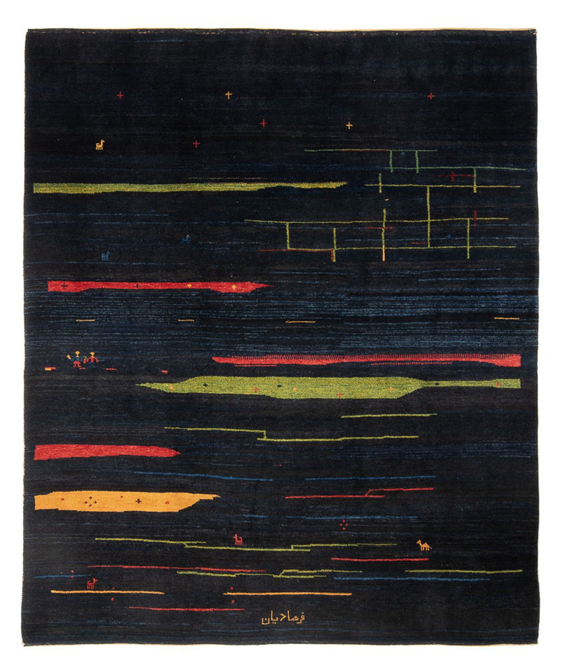 Persisk Gabbeh Teppe 235x270cm - Perserteppich Wollteppich