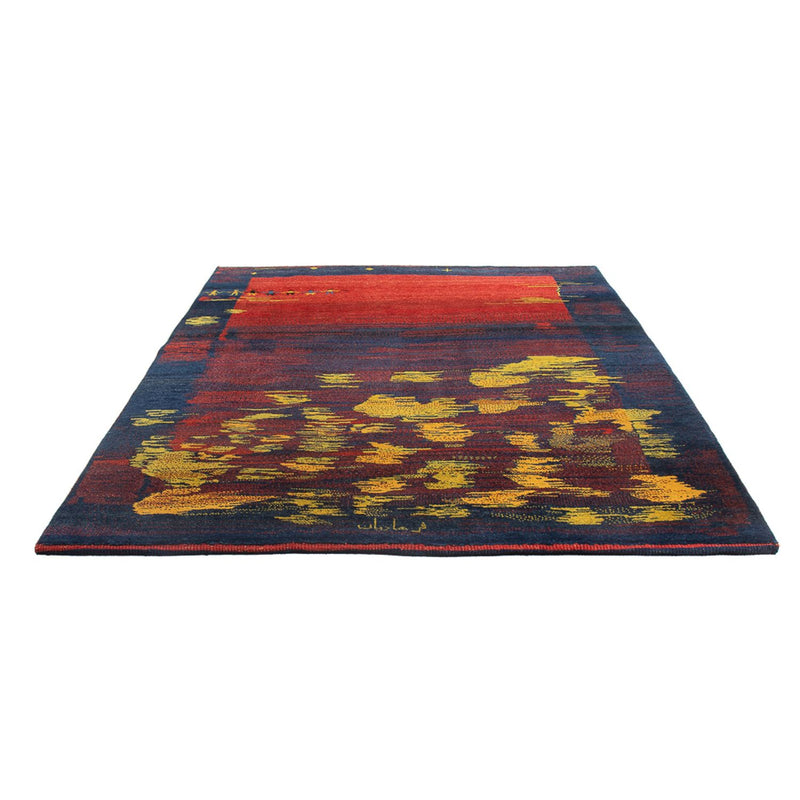 Persisk Gabbeh Teppe 190x266cm - Perserteppich Wollteppich