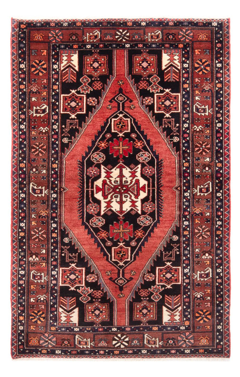 Persisk teppe - Nomadisk - 226 x 143 cm - mørkeblå
