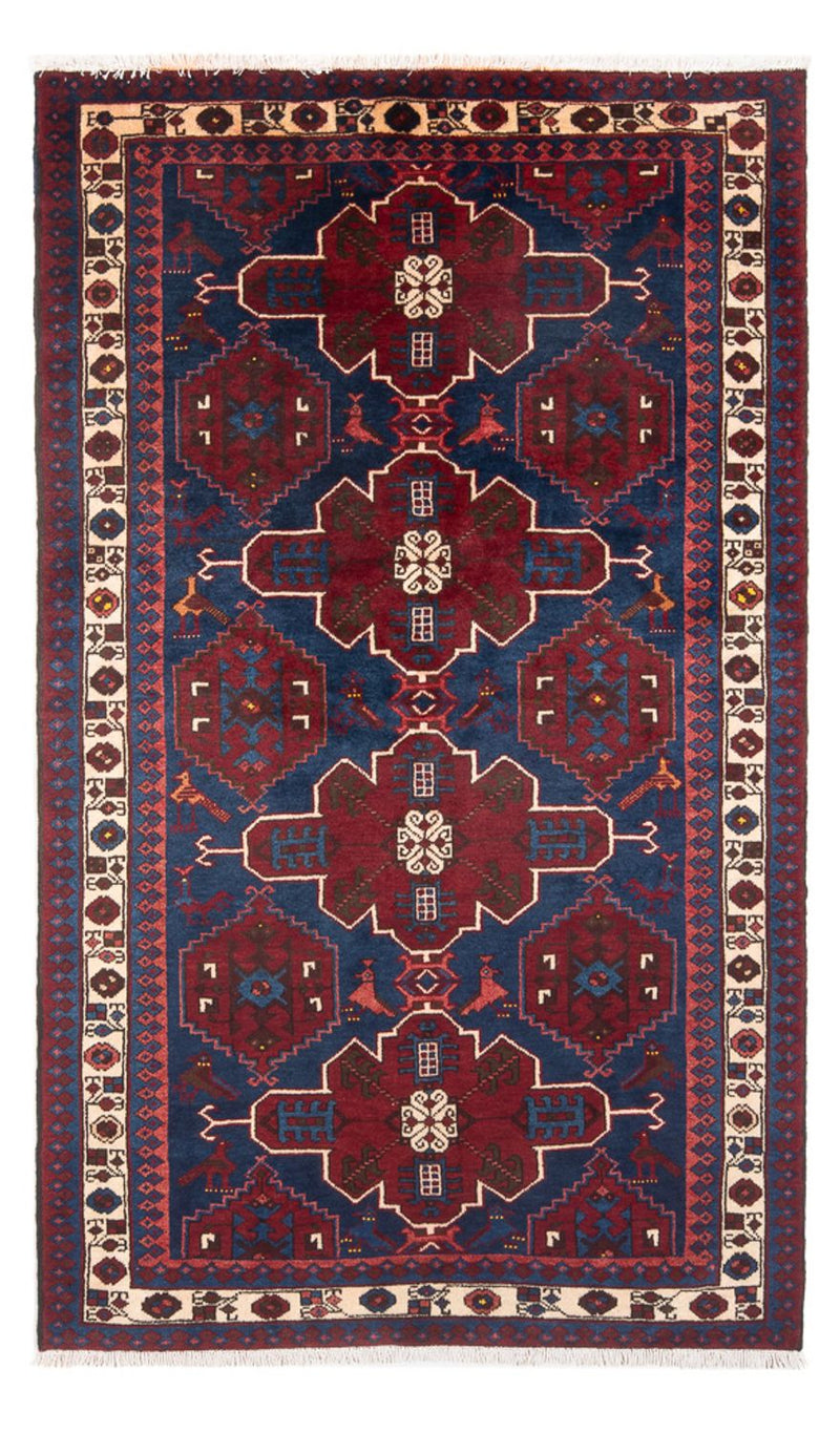 Persisk teppe - Nomadisk - Royal - 212 x 127 cm - blå