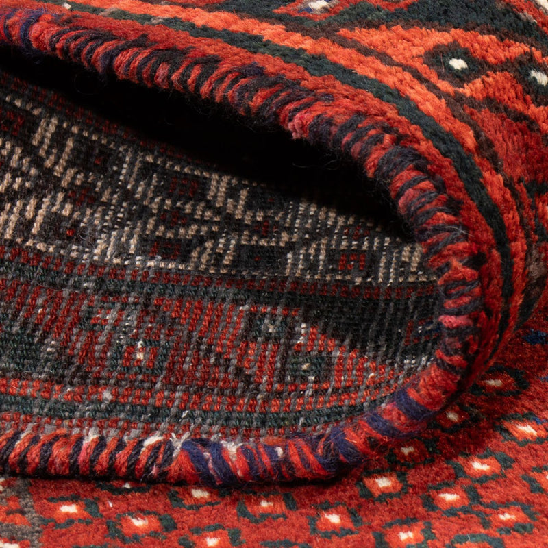 Persisk teppe - Nomadisk - 186 x 131 cm - rød