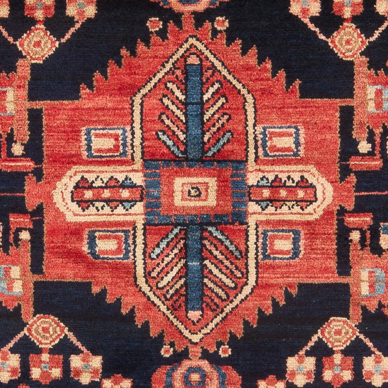 Persisk teppe - Nomadisk - 208 x 135 cm - mørkeblå