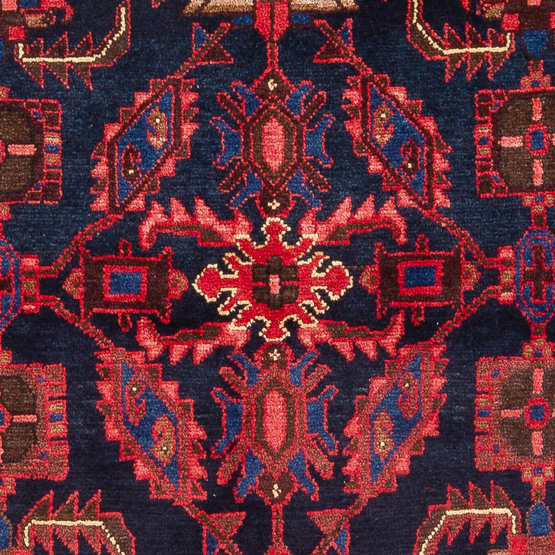 Persisk teppe - Nomadisk - 211 x 140 cm - mørkeblå