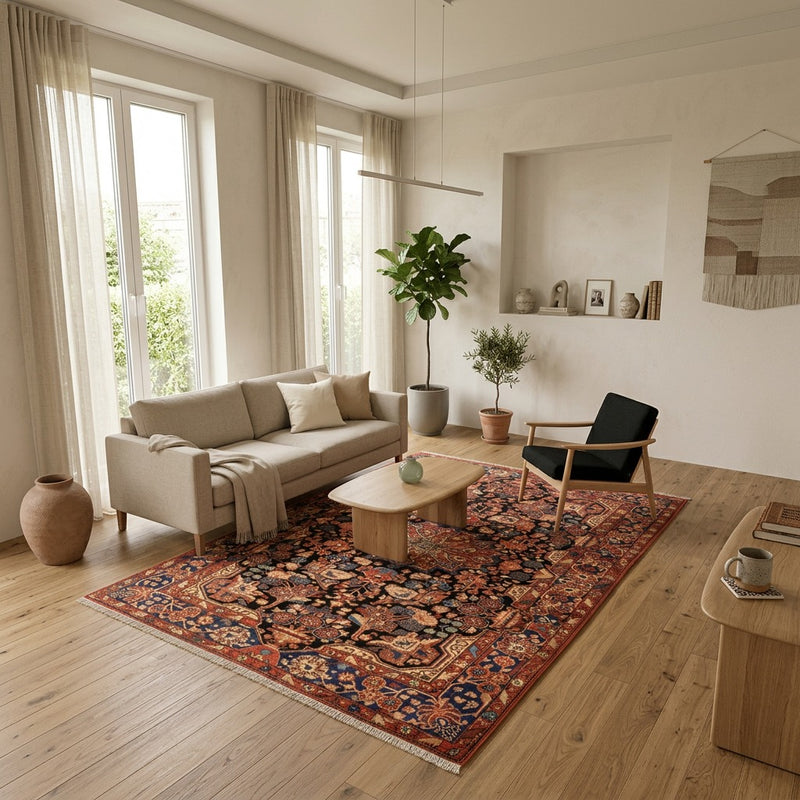 Nahavand Teppe 237x170cm - Persisk teppe