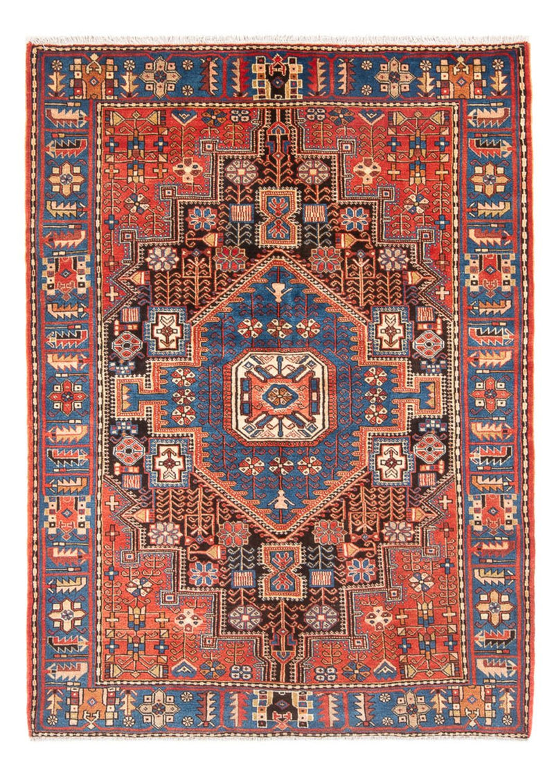 Persisk teppe - Nomadisk - 202 x 150 cm - blå