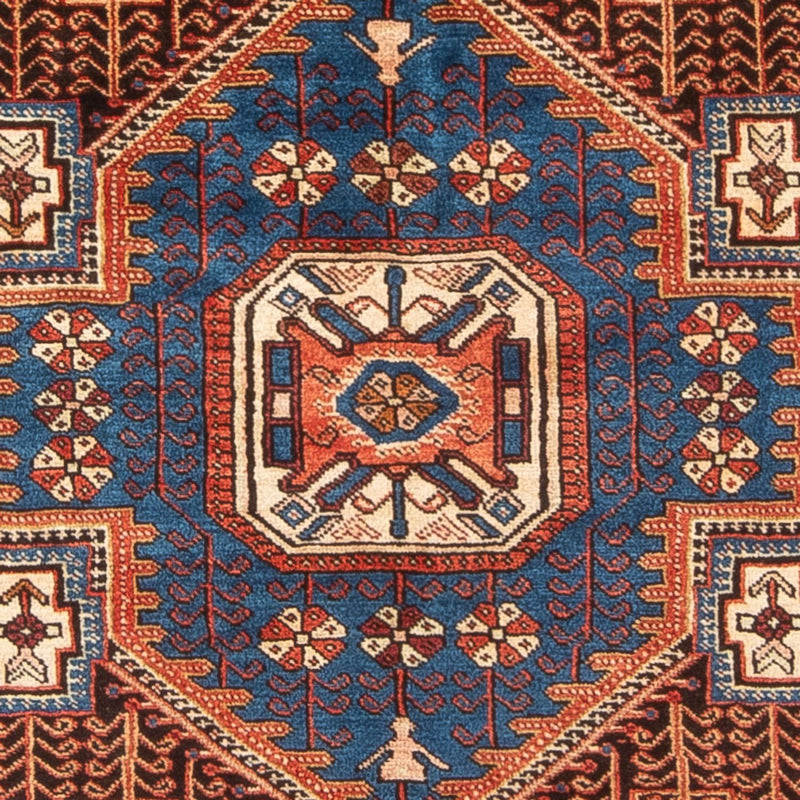 Persisk teppe - Nomadisk - 202 x 150 cm - blå