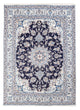 Nain - 9La Teppe 145x201cm - Persisk teppe - mørkeblå