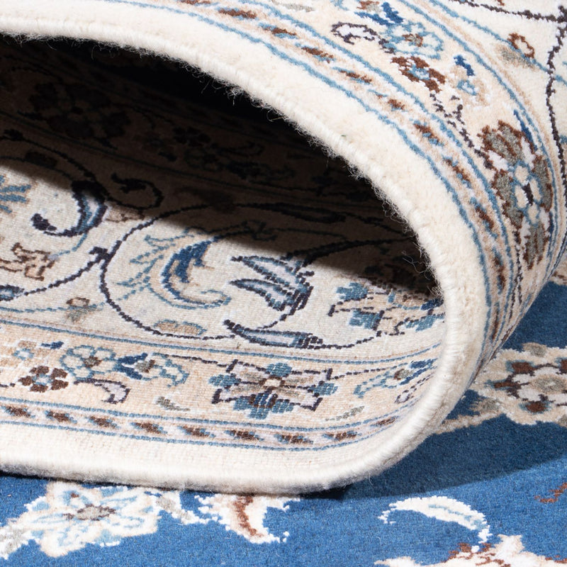 Persisk teppe - Nain - 291 x 197 cm - mørkeblå