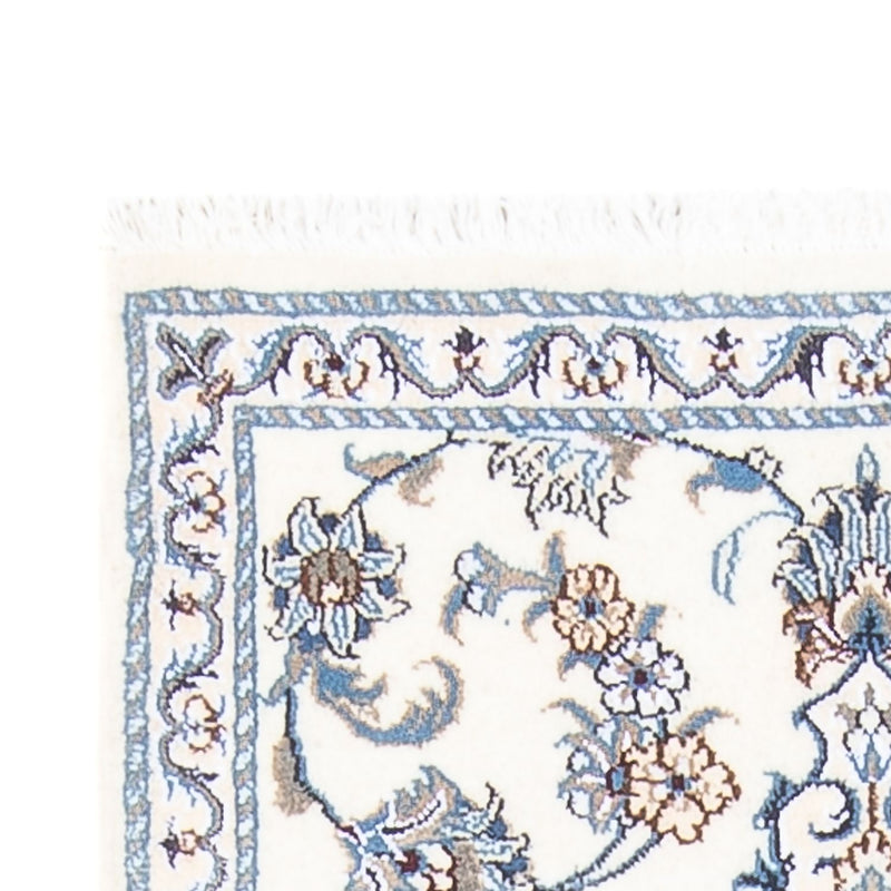 Løper Persisk teppe - Nain - 193 x 83 cm - sølv