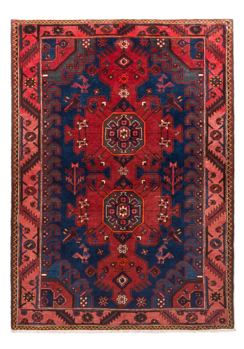 Persisk teppe - Nomadisk - 196 x 136 cm - blå