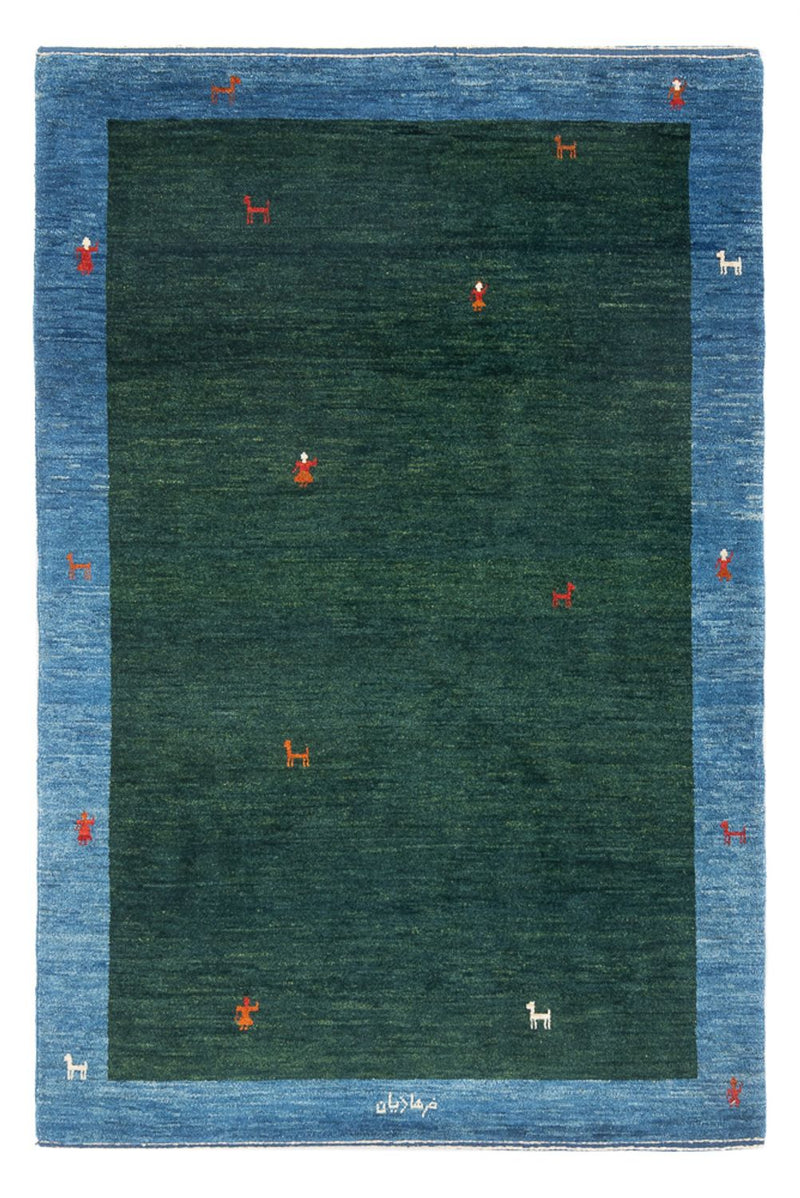 Persisk Gabbeh Teppe 124x192cm - Perserteppich Wollteppich