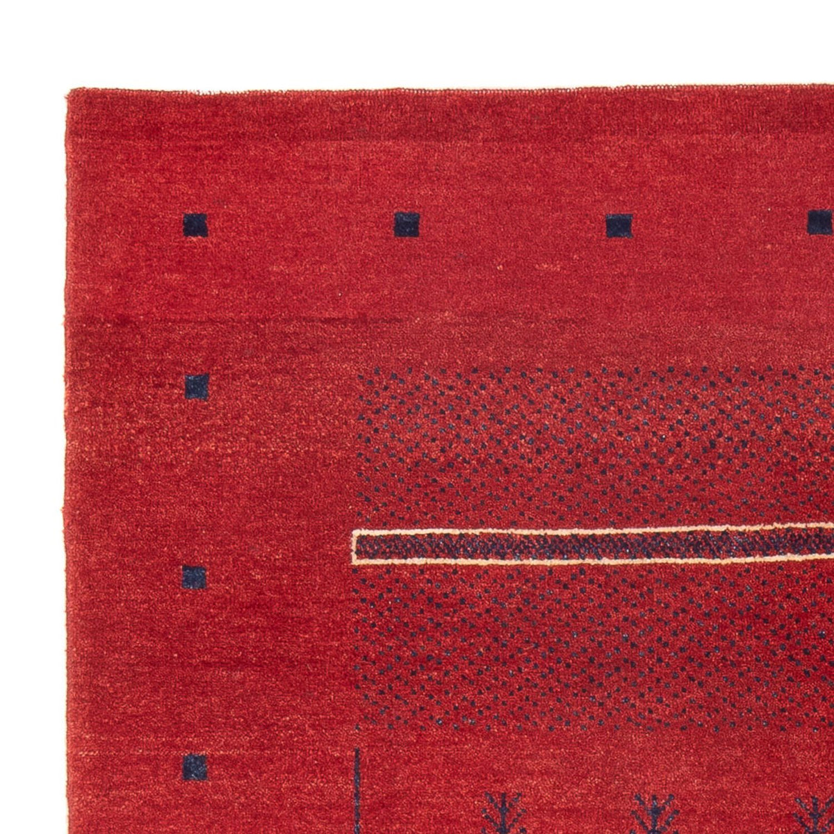 Persisk Gabbeh Teppe 125x185cm - Perserteppich Wollteppich