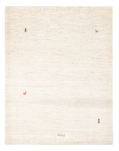 Persisk Gabbeh Teppe 125x167cm - Perserteppich Wollteppich