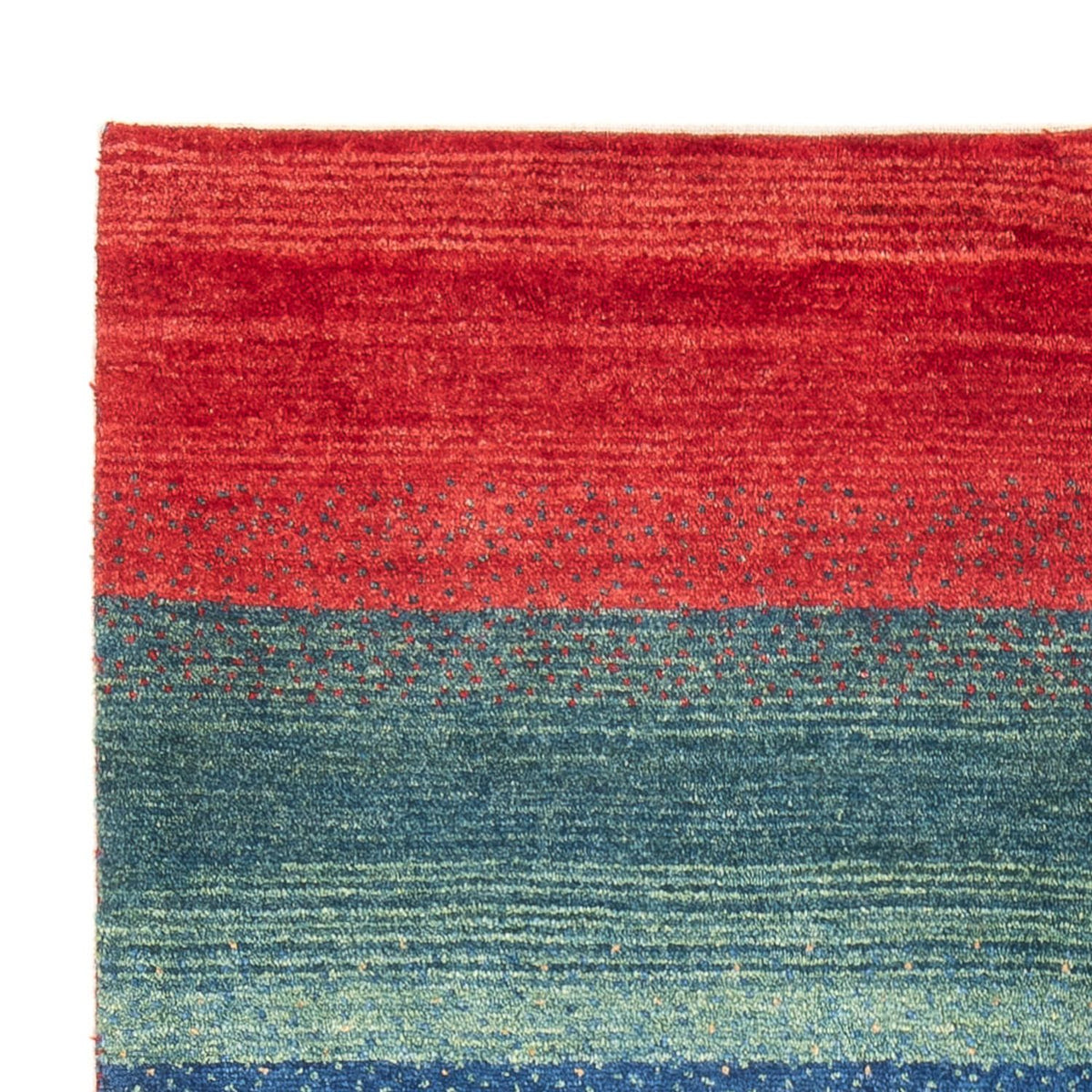 Persisk Gabbeh Teppe 123x171cm - Perserteppich Wollteppich