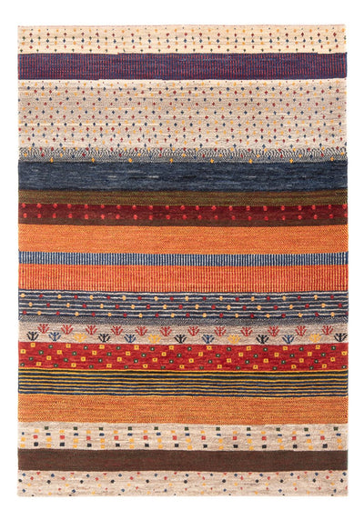 Persisk Gabbeh Teppe 123x177cm - Perserteppich Wollteppich