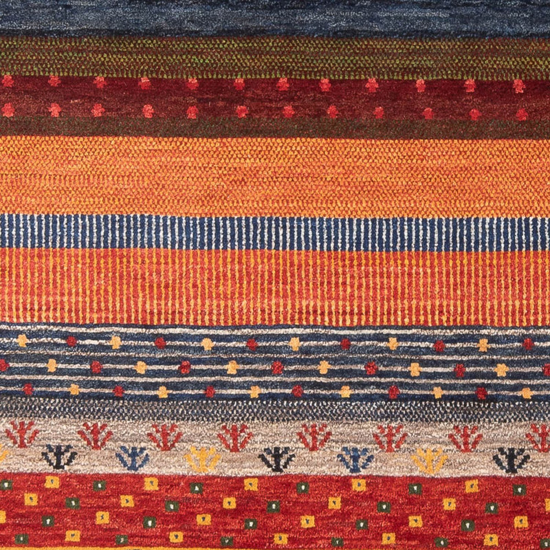 Persisk Gabbeh Teppe 123x177cm - Perserteppich Wollteppich
