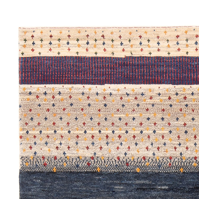 Persisk Gabbeh Teppe 123x177cm - Perserteppich Wollteppich