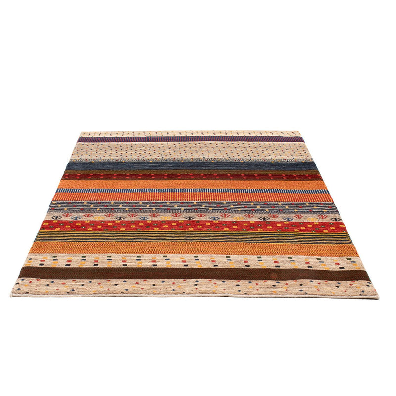 Persisk Gabbeh Teppe 123x177cm - Perserteppich Wollteppich