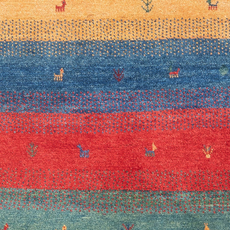 Persisk Gabbeh Teppe 160x120cm - Perserteppich Wollteppich