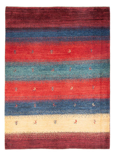 Persisk Gabbeh Teppe 120x163cm - Perserteppich Wollteppich