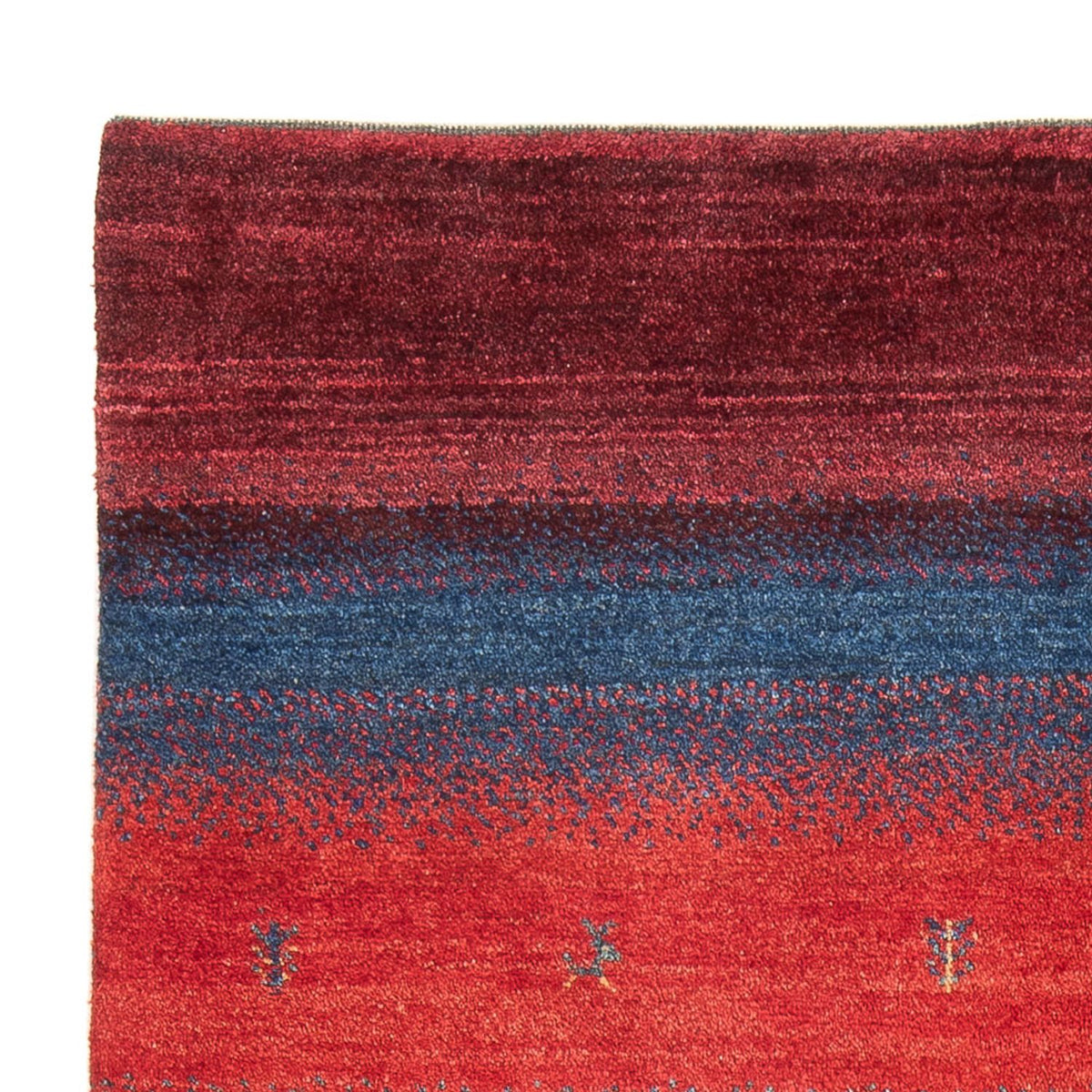 Persisk Gabbeh Teppe 120x163cm - Perserteppich Wollteppich