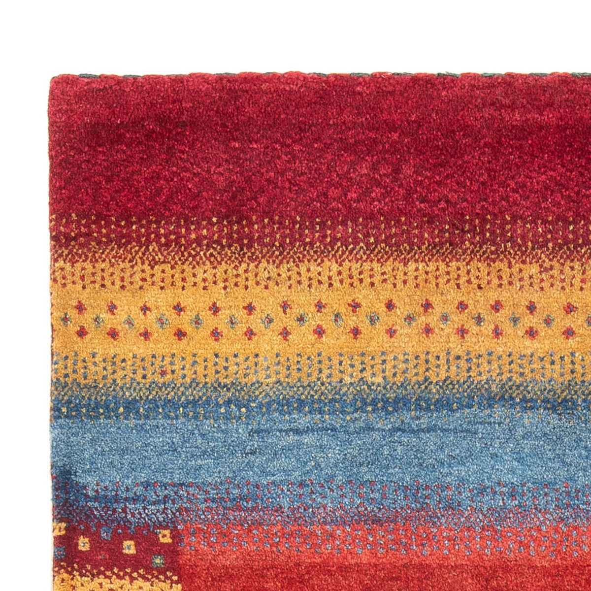Persisk Gabbeh Teppe 121x188cm - Perserteppich Wollteppich