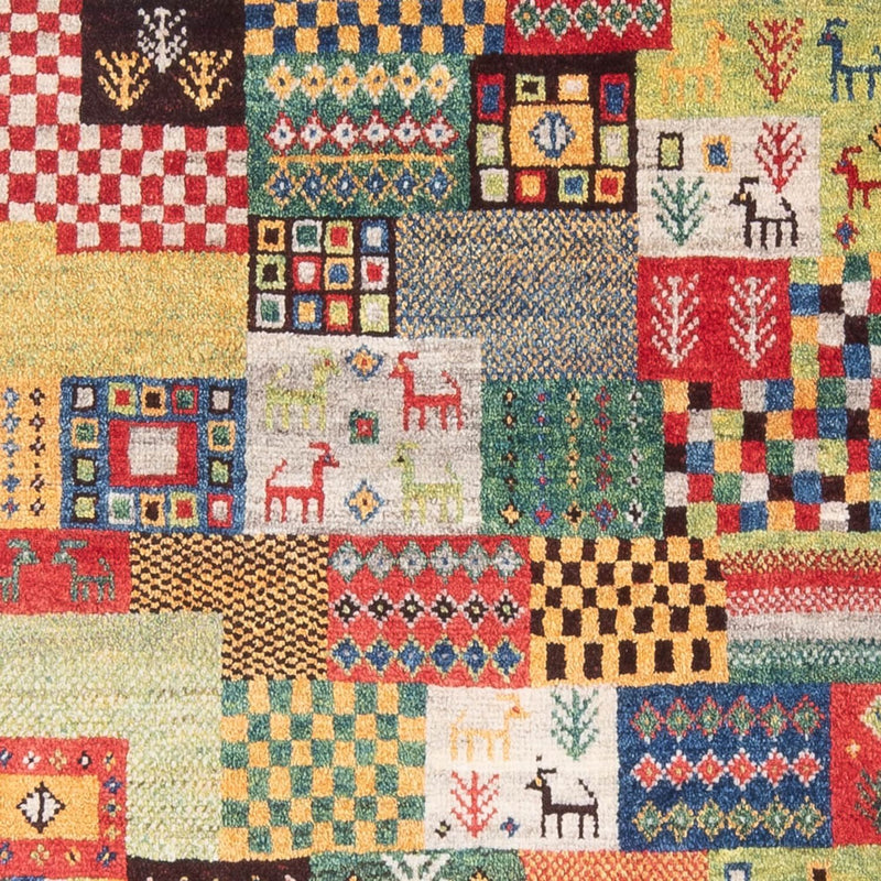 Persisk Gabbeh Teppe 158x100cm - Perserteppich Wollteppich
