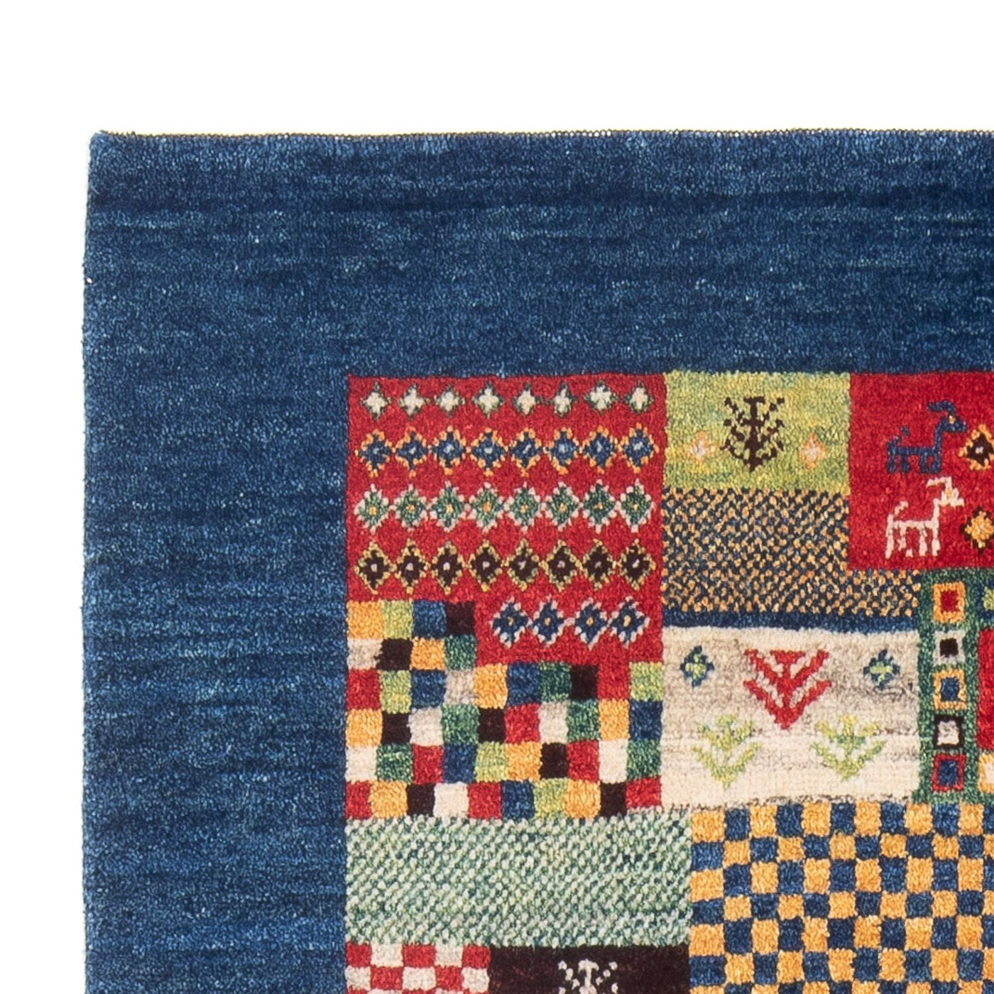 Persisk Gabbeh Teppe 158x100cm - Perserteppich Wollteppich