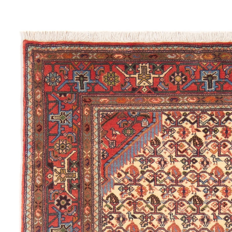 Persisk teppe - Nomadisk - 198 x 123 cm - krem