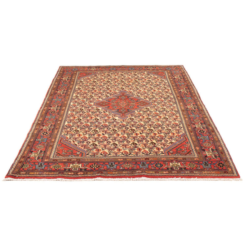 Persisk teppe - Nomadisk - 198 x 123 cm - krem