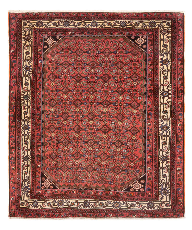 Persisk teppe - Nomadisk - 202 x 160 cm - rød